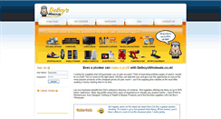 Desktop Screenshot of delboyswholesale.co.uk